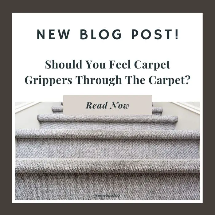 Should You Feel Carpet Grippers Through The Carpet? (Explained)