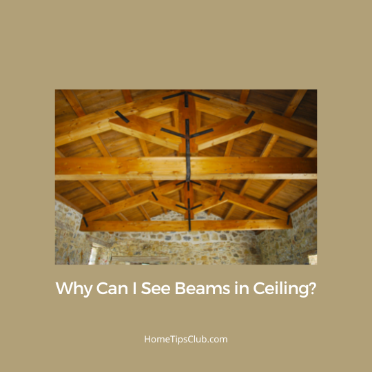 Why Can I See Beams in Ceiling?