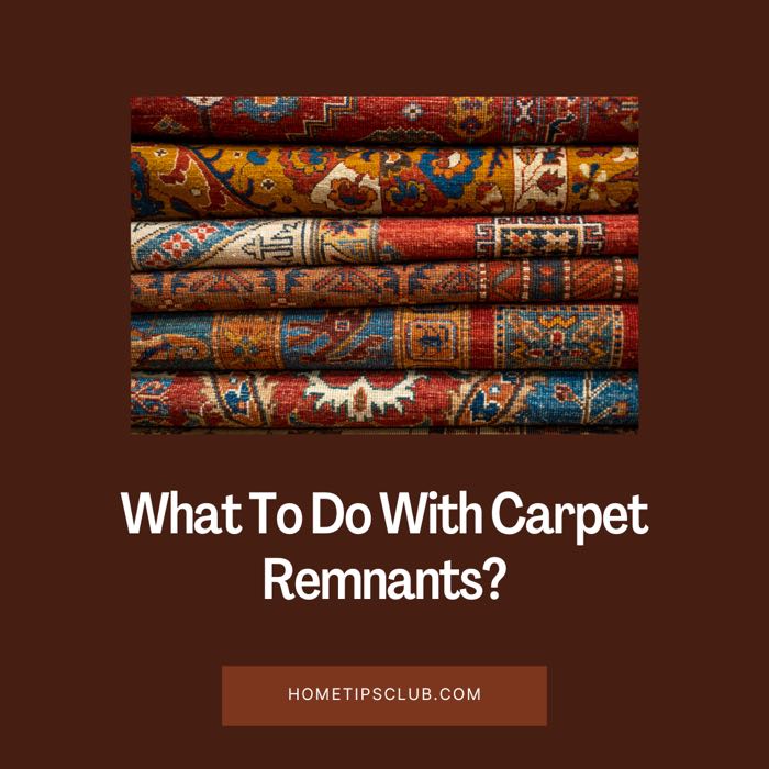 What To Do With Carpet Remnants?
